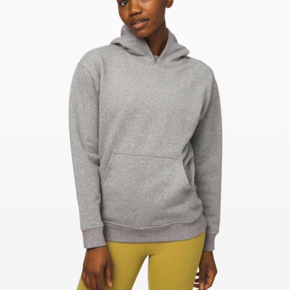 lululemon All Yours Hoodie Grey Size Small